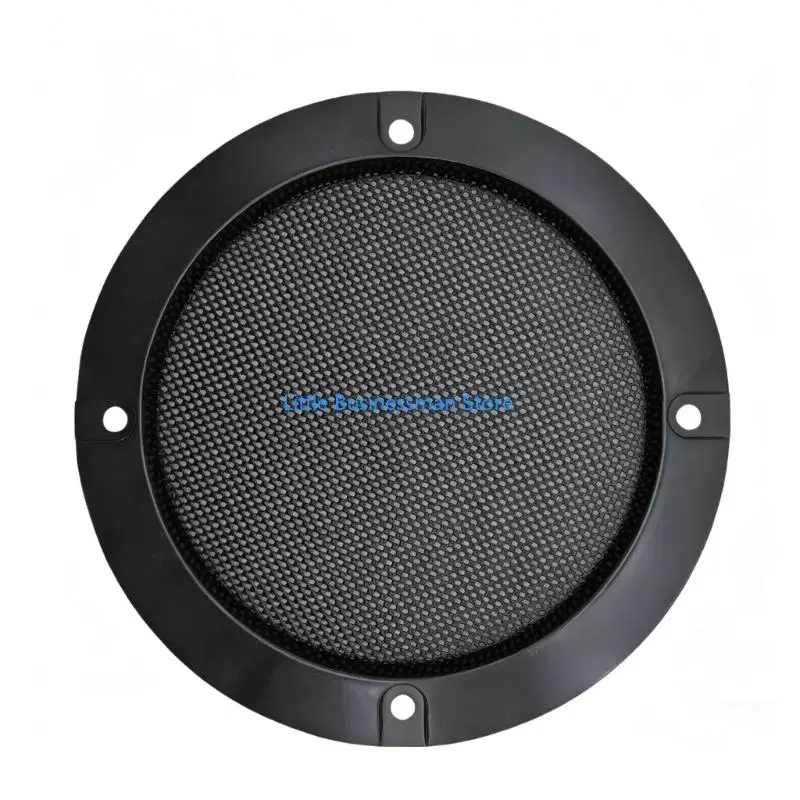 Rundes Design, schwarzes Metall-Lautsprechergitter, passend für die meisten Soundsysteme 1,5–10 Zoll M76A – Detail 5