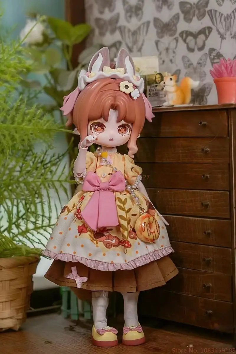 Come4free ミントファンタジーの森ブラインドボックス Bjd 12 ポイント Bjd 可動フィギュア 1/12 アクション置物人形装飾モデルギフトおもちゃ