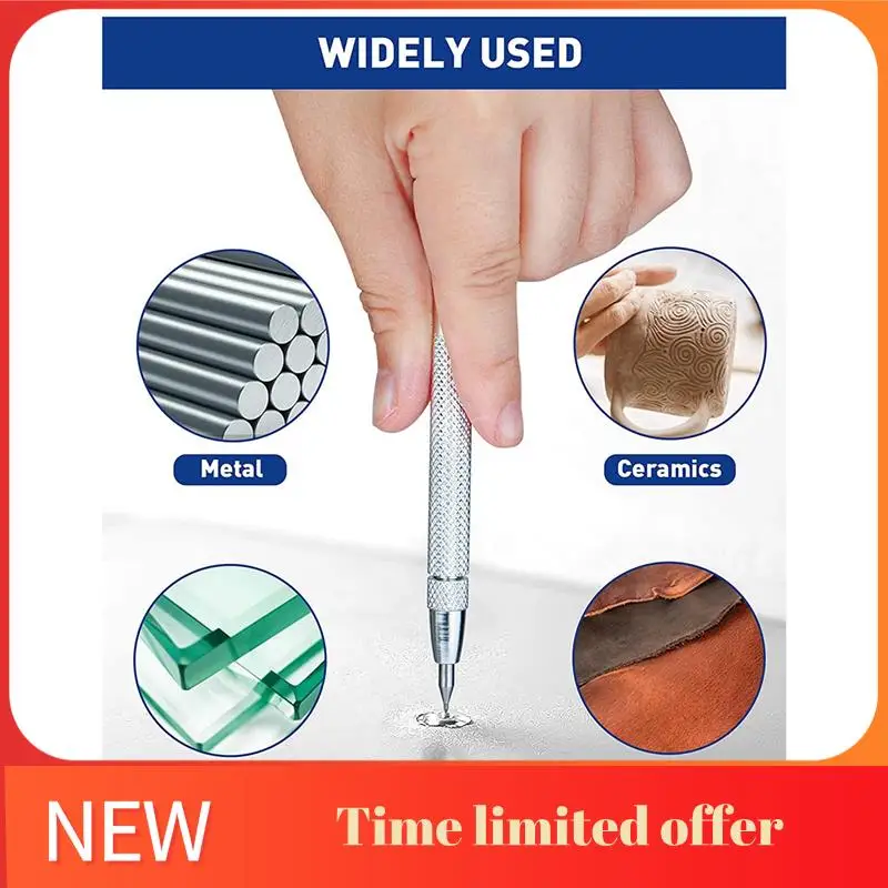 Metal Scribe Replacement Marking Tip, Aluminium Engraving Pen For Glass/Ceramics/Metal Sheet
