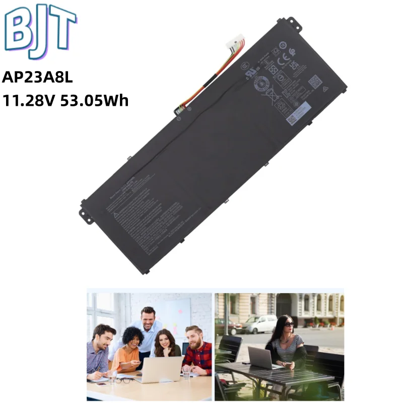 

Аккумулятор для ноутбука 11.28V 53.05Wh 4703mAh AP23A8L для Acer Aspire Go 15 AG15-31P, Aspire 3 A315-24P, A317-55P, Extensa 15 EX215-23
