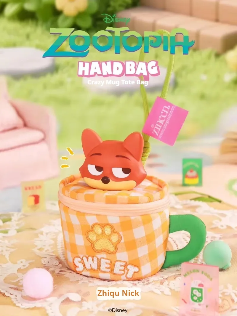 

Сумка для рук Zootopia, кружка, загадочная слепая коробка, модный милый рюкзак ручной работы, подвеска, оптовая продажа, 2025, новая подлинная игрушка