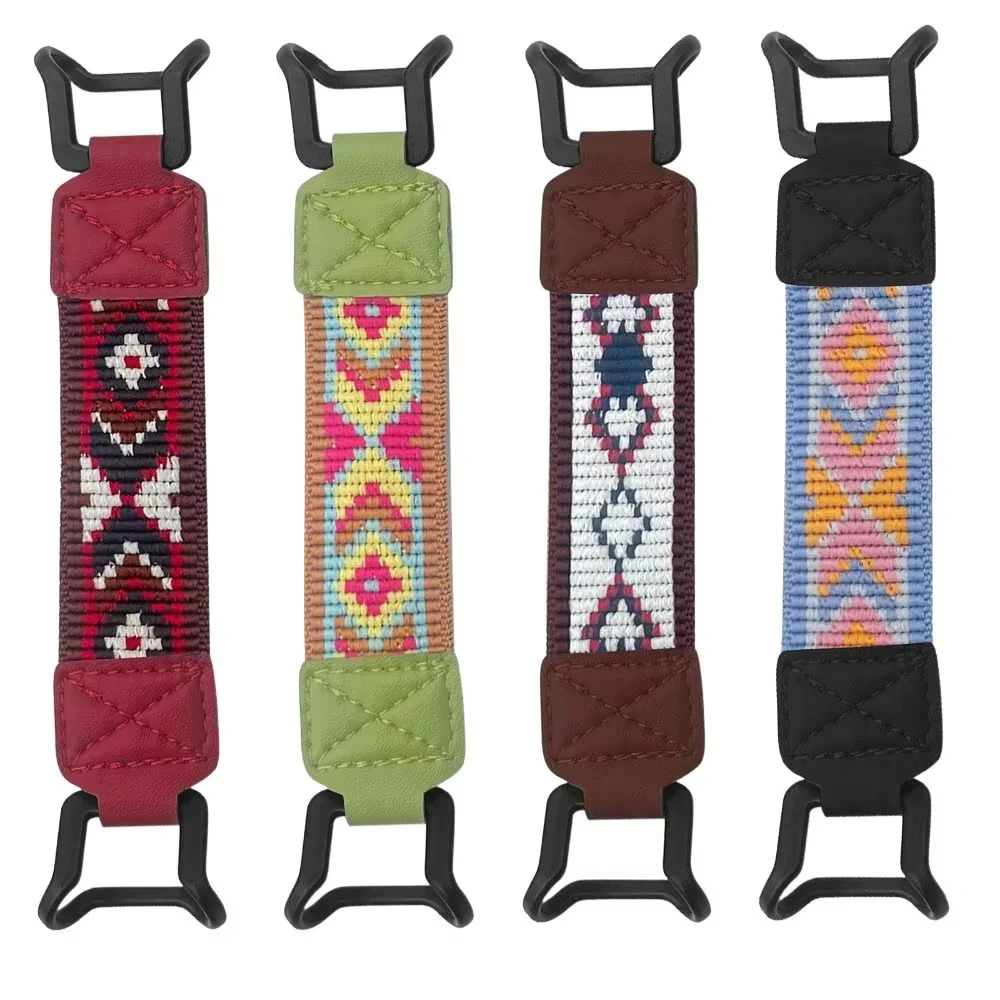 

PU Leather 6-8" eReader Secure Hand Strap Versatile High Elastic Tablet Finger Grip Holder for Kindle/Kobo/Voyaga/Lenovo