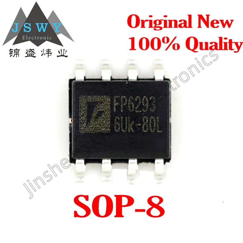 10PCS FP6293XR-G1 FP6293 FP6298 FP6298XR-G1 FP5207XR-G1 FP5207 SMD SOP-8 Boost Chip 100% Brand New Genuine Free Shipping IC