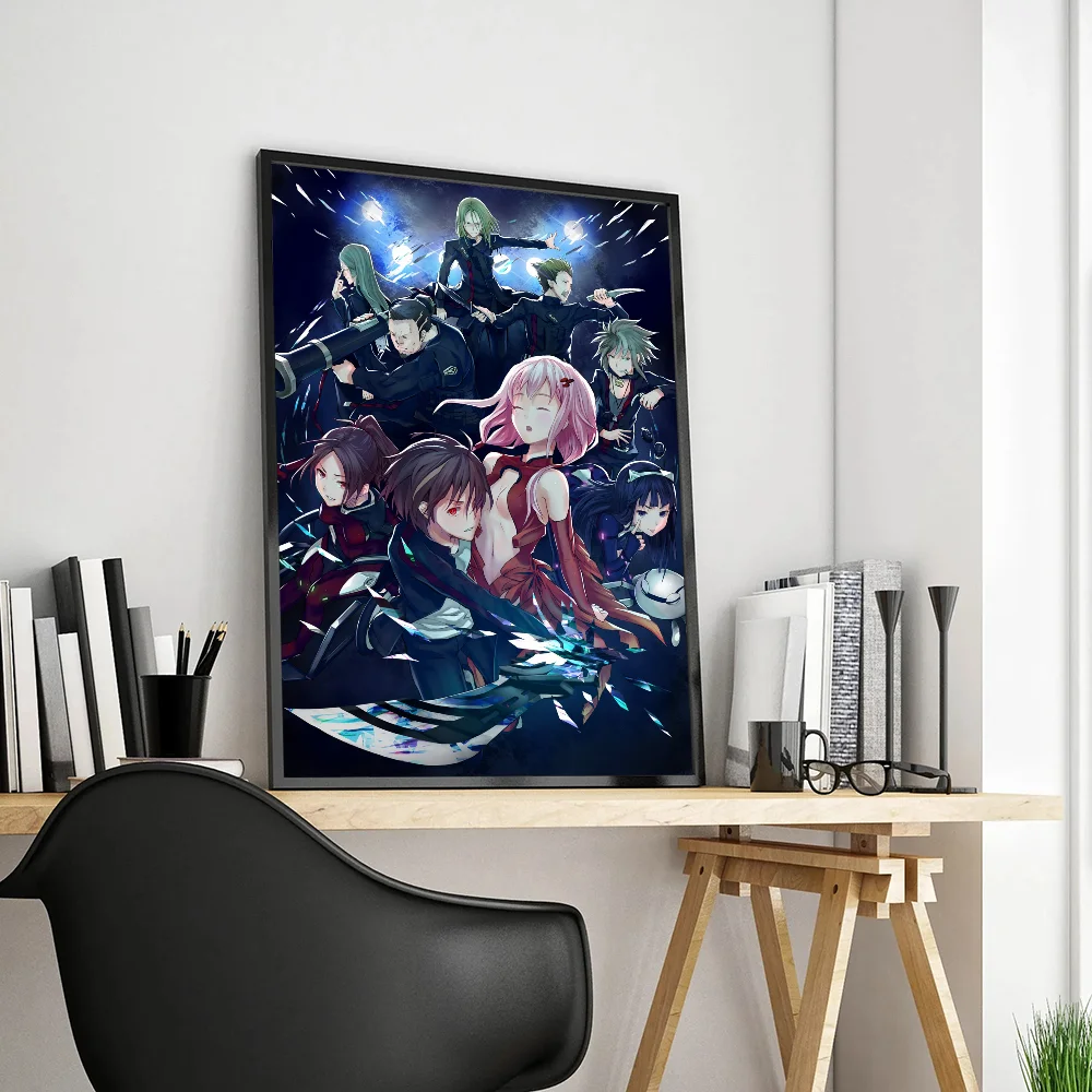 Guilty Crown DIY Sticky Poster Vintage Room Bar Cafe Decor Home Decor