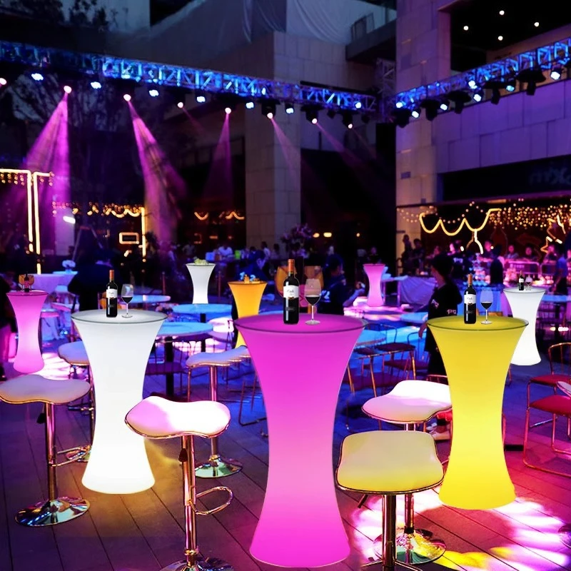 

Outdoor waterproof bar bar table Internet celebrity cleaning creative