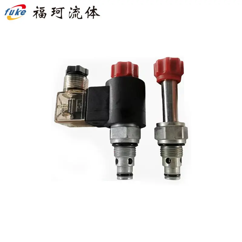 Two-position two-way solenoid valve solenoid directional valve SV08/10/12/16 with waterproof coil