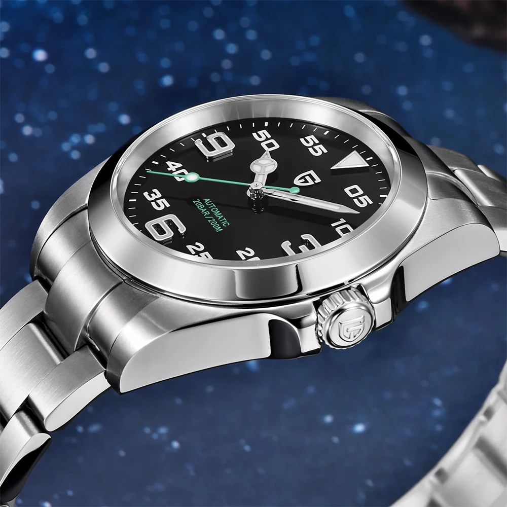2026 PAGANI DESIGN New 40MM Air King Men Automatic Mechanical Watch Waterproof Luxury Sapphire Glass Stainless Steel AR Coating 100M Waterproof Watches for Men