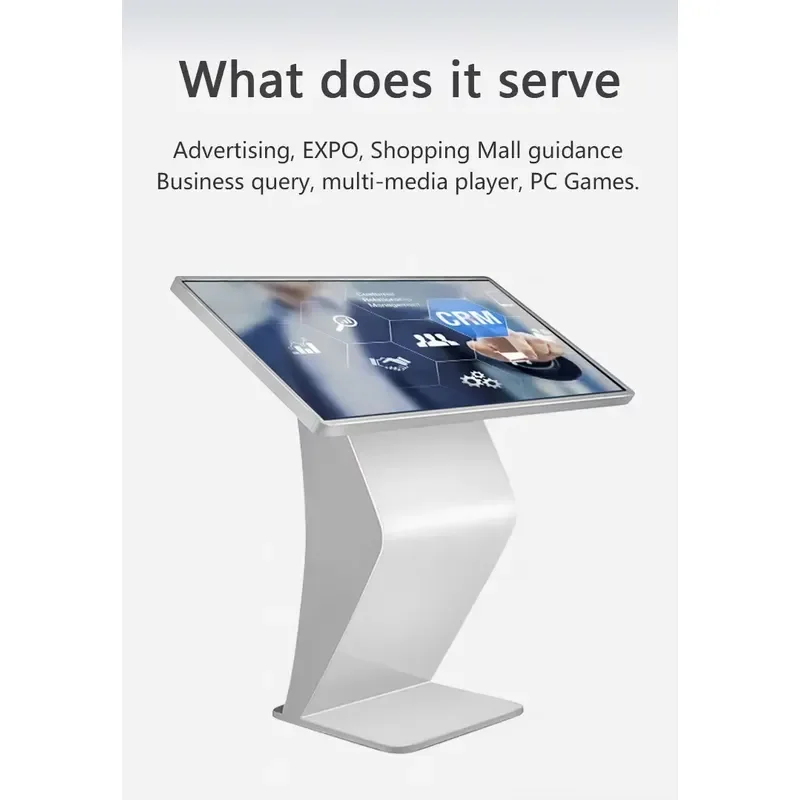 32 Inch Android Touch Screen Kiosk Floor Stand Self Service Digital Signage Display Tablet Interactive Advertising Player