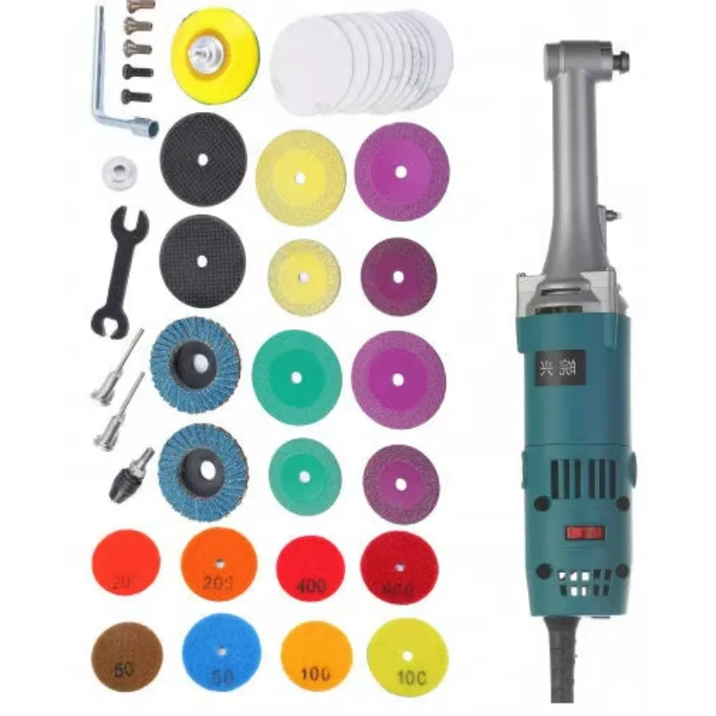 600W Ceramic Tile Beauty Sewing Tool Mini Electric Direct Grinding Machine 6-speed Grinding and Polishing Machine