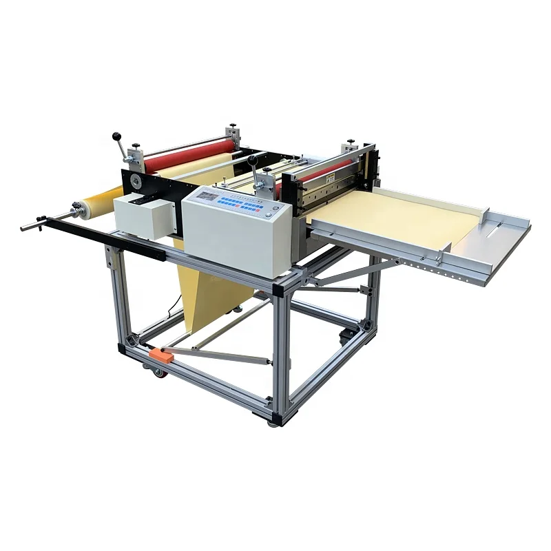 Fully Automatic Conveyor Cutting Machine A4 Paper Roll To Sheet Slitting Machine Roll Unwinding Machine For Jumbo Roll