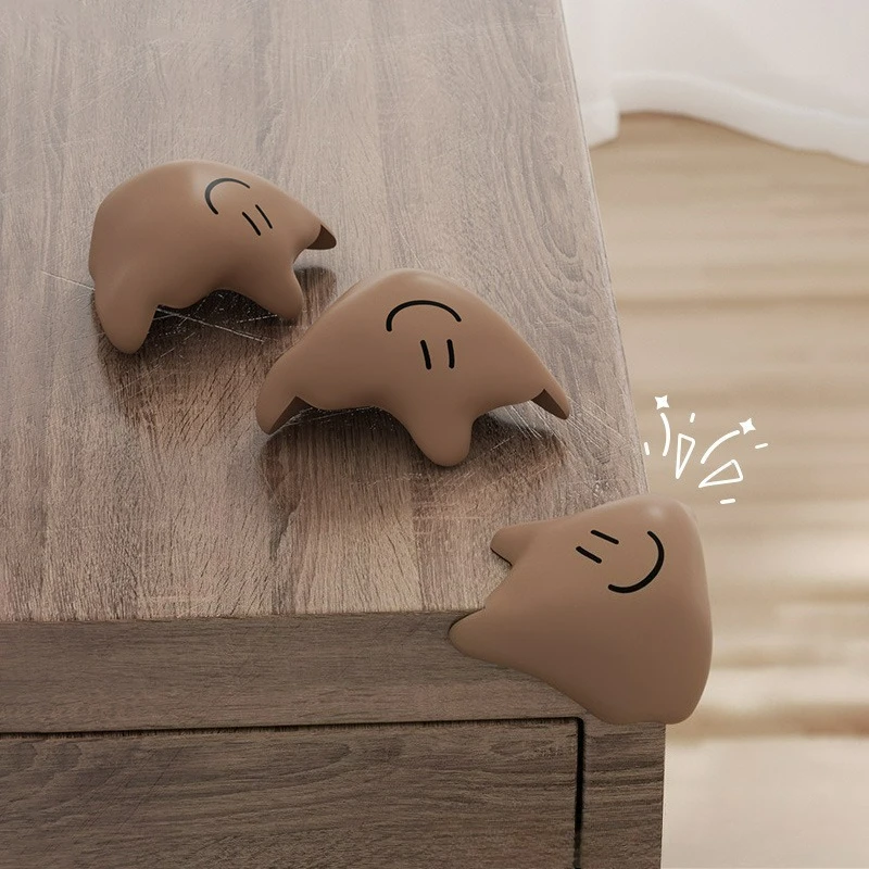 

Table Corner Anti-collision Corner Protection Furniture Corner Edge Protection Cover Cartoon Silicone Anti-collision Angle