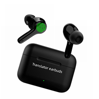 Wooask M6 Translator Earbuds,Two Way Instant Translator Device,Updated Chip,Support 144 Languages and 8 Offline Packs,for Travel