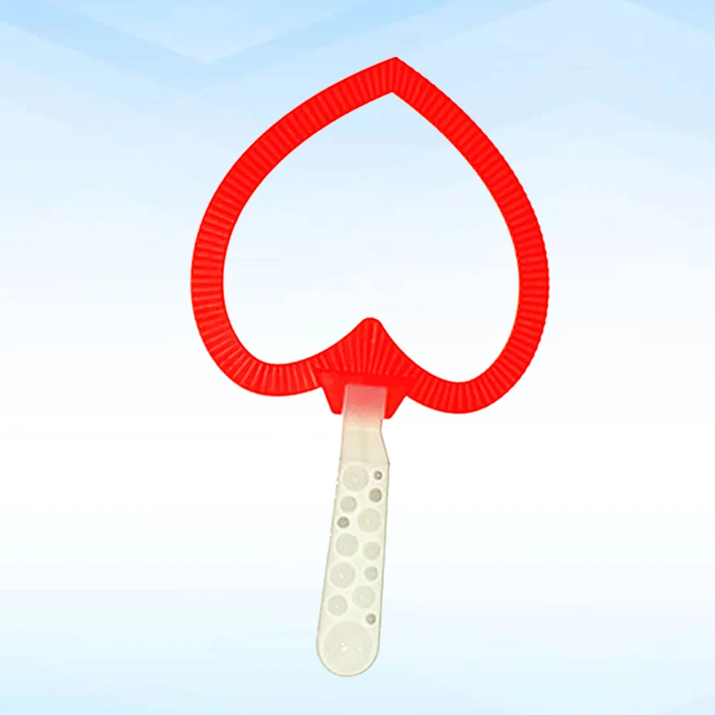 Kinderen Outdoor Blazende Bubble Tools Jumbo Giant Grote Hartvorm Bubble Jongens Meisjes Leuk Familiespel