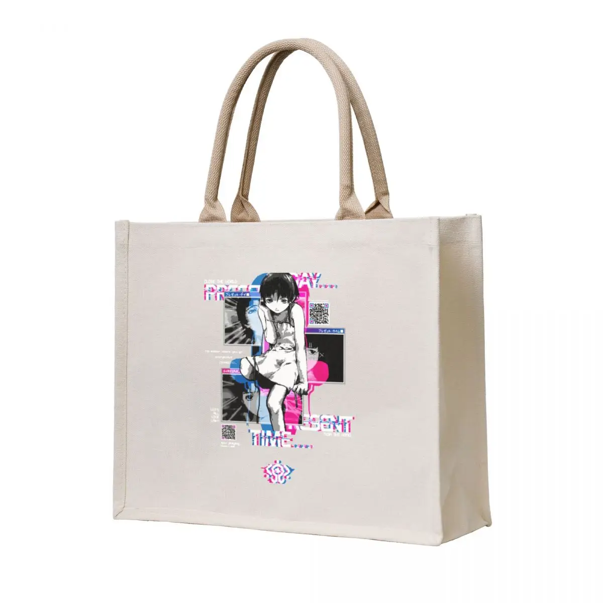 

Glitched Experiments Tote Bag the tote bag Women's shopper bag tote bags cloth bags