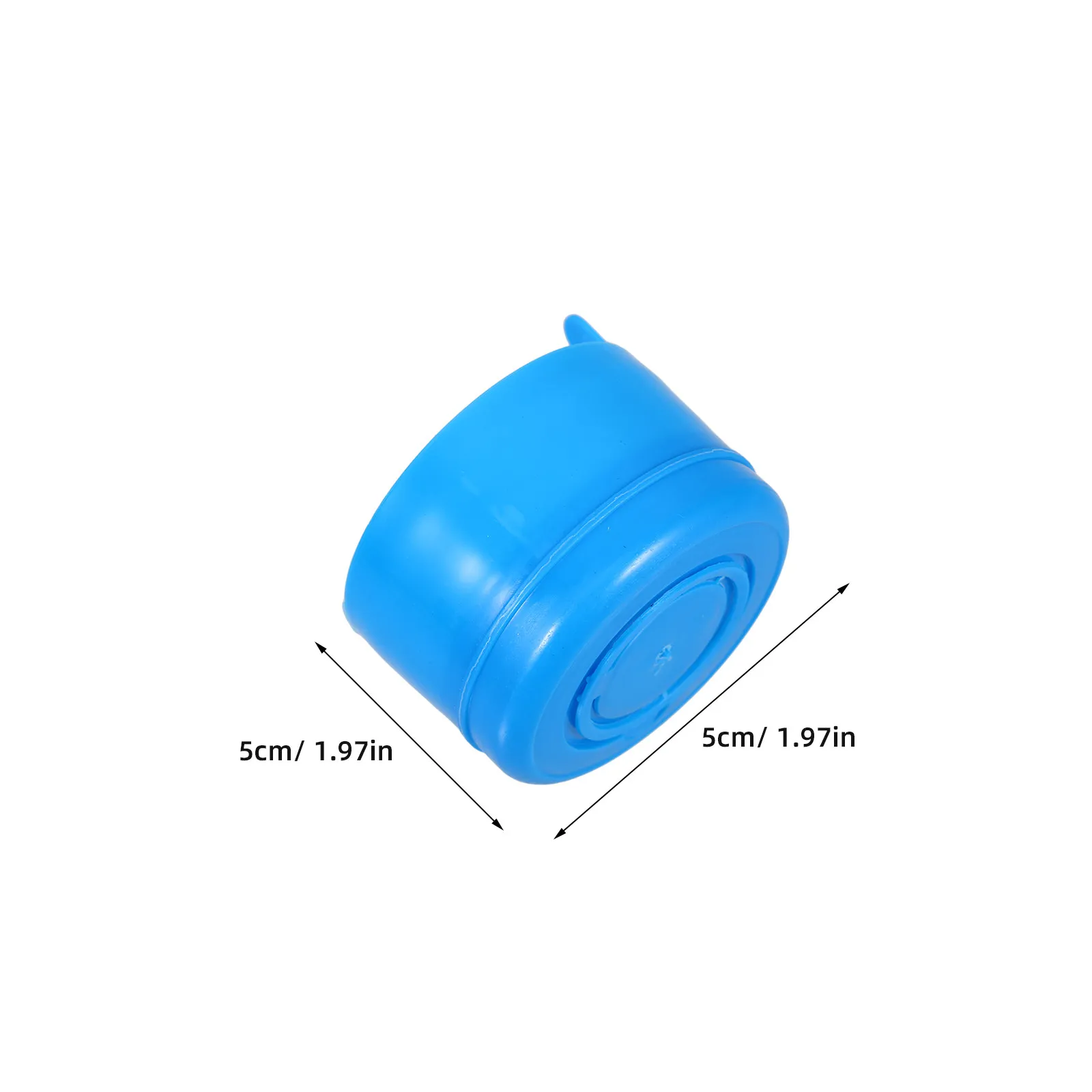 10Pcs Anti-Splash Water Bucket Lids Reusable Tight-Fit Sealing Caps for Gallon Water Jugs Safe Hygienic Plastic Jug Lid Set
