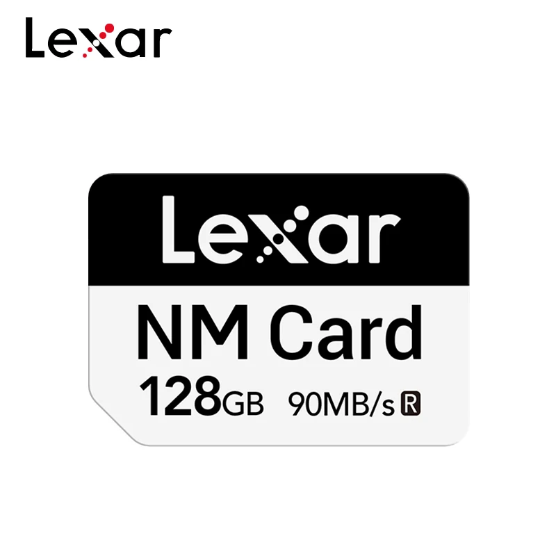 Original Lexar NM Card Memoria Card 128GB 256GB 512GB Storage Card Read 90MB/s NM Card For Huawei Phone/Tablet