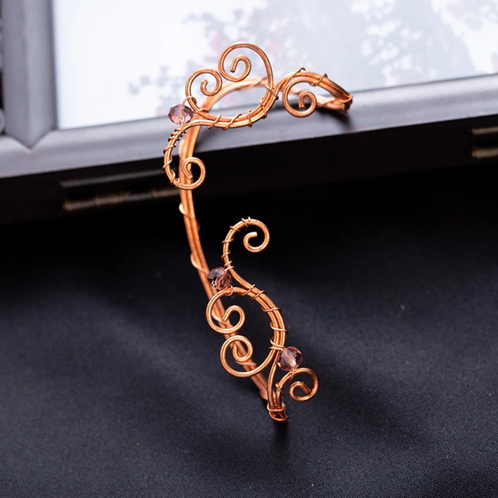 

Vintage Earrings Elf Cuffs Mermaid Fairy Jewelry Personality Women for Copper Clip