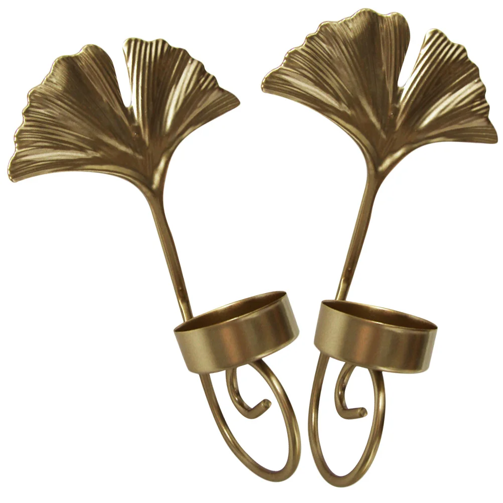 2 szt. Ścienny kinkiet z żelaza do dekoracji ściennych, stojaki do dekoracji domu i biura, wiszące stojaki ścienne