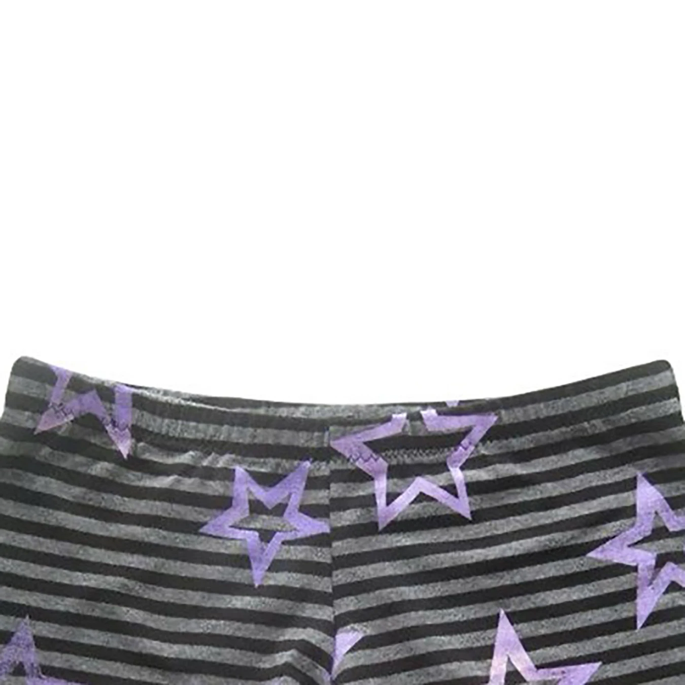 Summer fashion striped trendy shorts casual cute slim fit trendy star print comfortable Harajuku personality