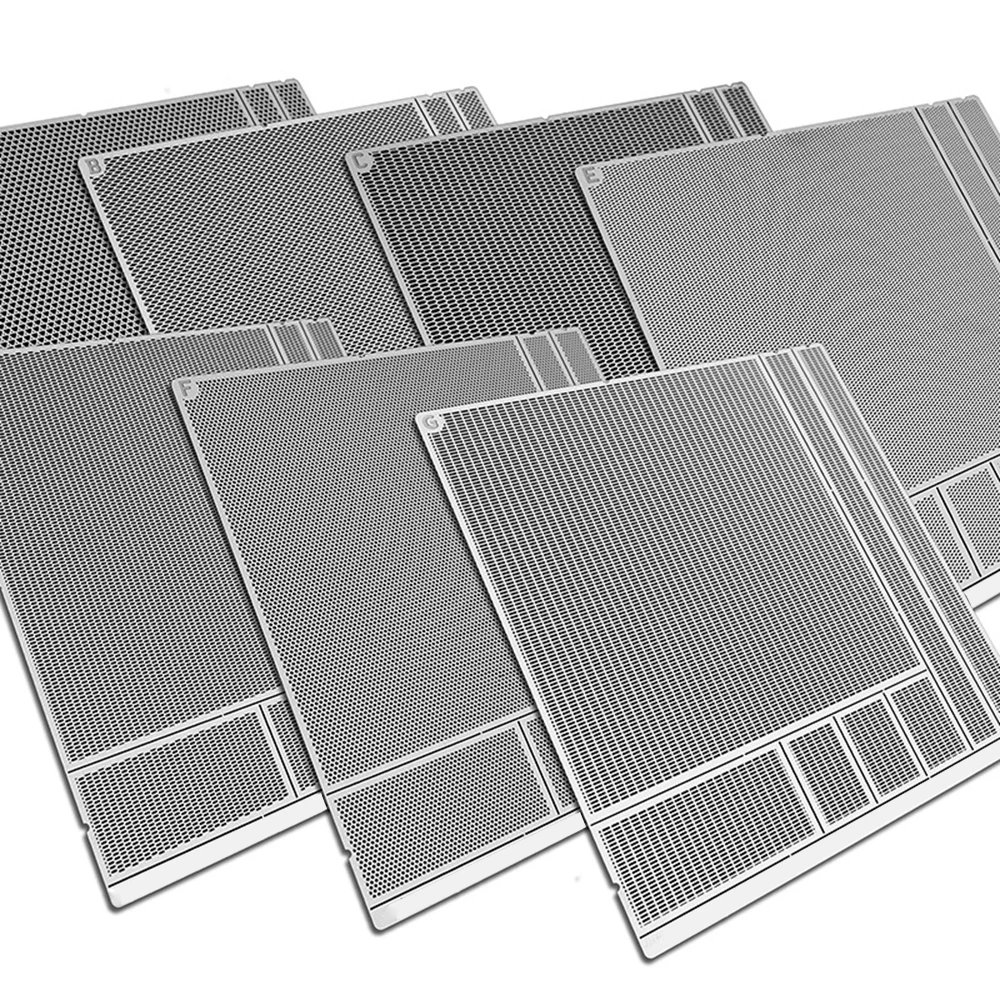 Radiator Mesh / Grill Photo-Etched For Modeling Photoetched Grille And Radiator Mesh For Modelcars