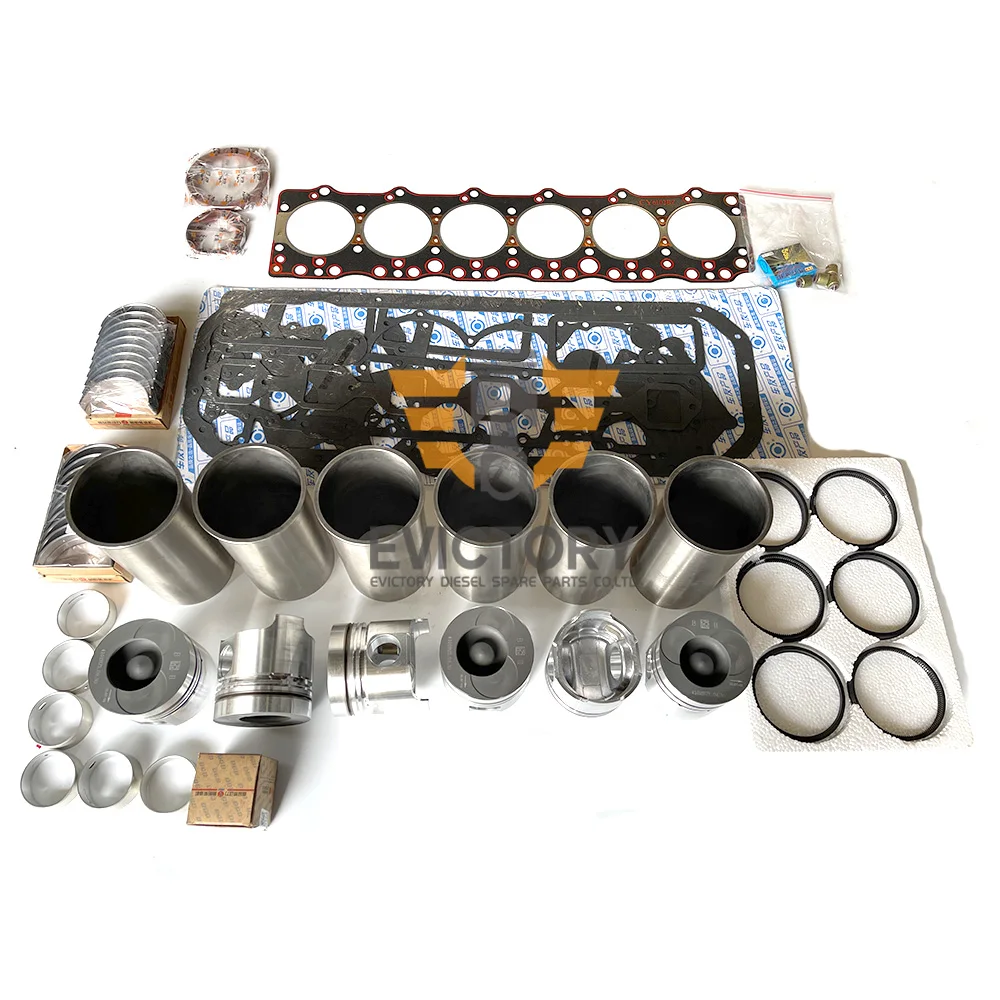 For Chaoyang CY6102 CY6102BZQ Engine Overhaul Rebuild Kit with water pump oil pump