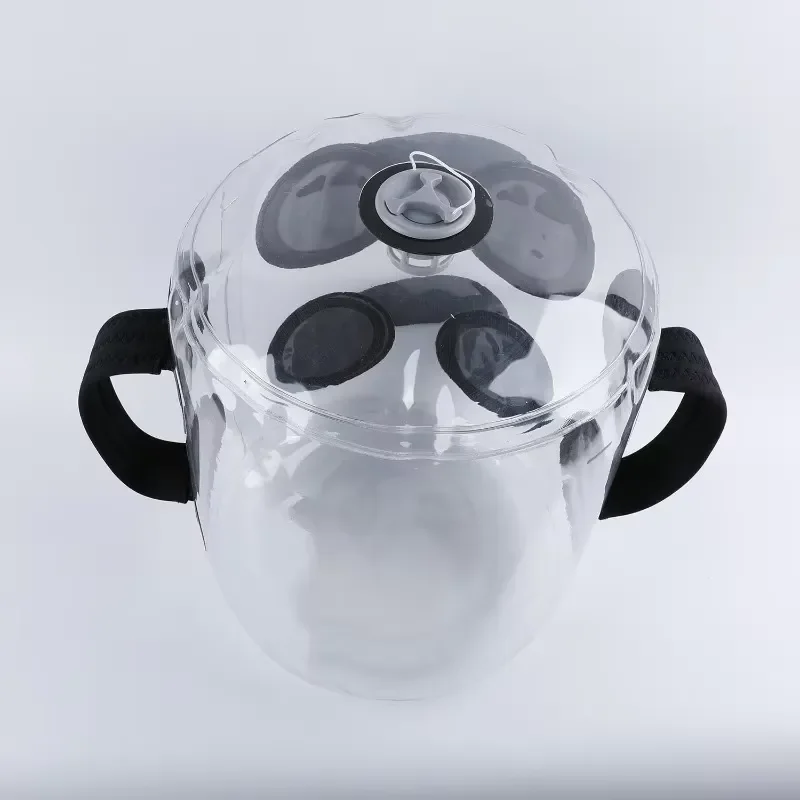 for Transparent Sphere Fitness Hydration Bag Soft Thickened PVC Weighted Water Filling Dumbbell