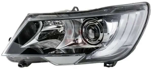 1 EL011314311 interior headlight left 14-16 SUPERB + hand + MT