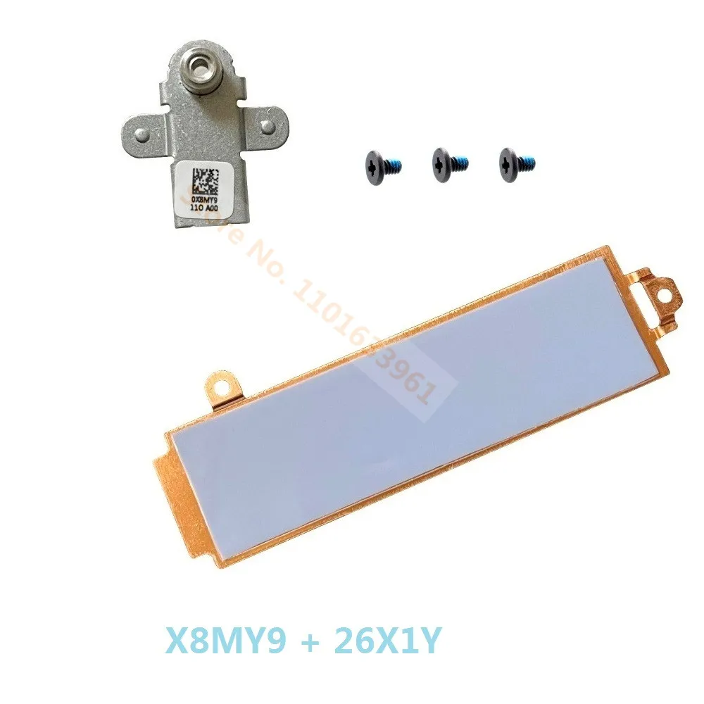 

M.2 NVME 2280 SSD Solid State Drive Mounting Bracket Heatsink Caddy Cover 26X1Y X8MY9 For Dell G15 5510 5511 5515 Gaming Laptops