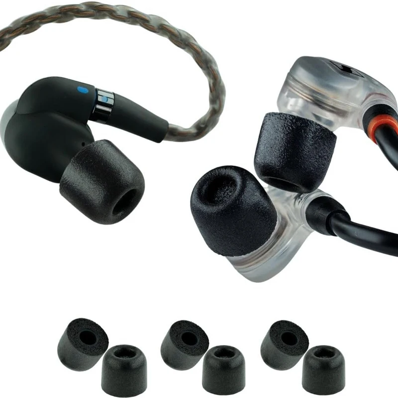 رغوة الذاكرة الأذن نصائح ل KZ Moondrop FiiO سماعة استبدال سماعات الأذن متفوقة عزل الضوضاء الراحة صالح ياربود سدادات الأذن #2