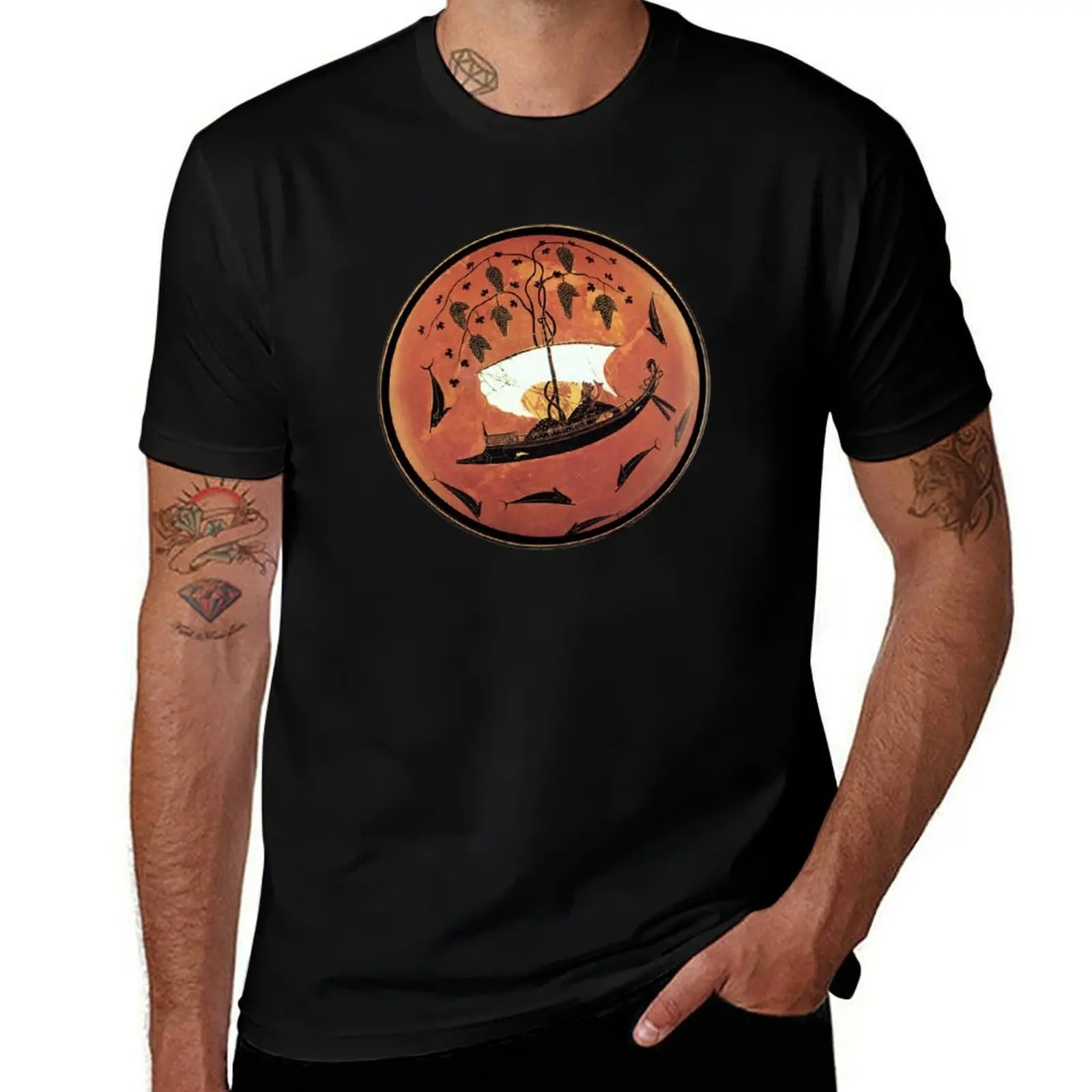graphic essential pottery t man Dionysos shirts T-Shirt a for funny ship shirts t graphic in man Greek t for - shirt