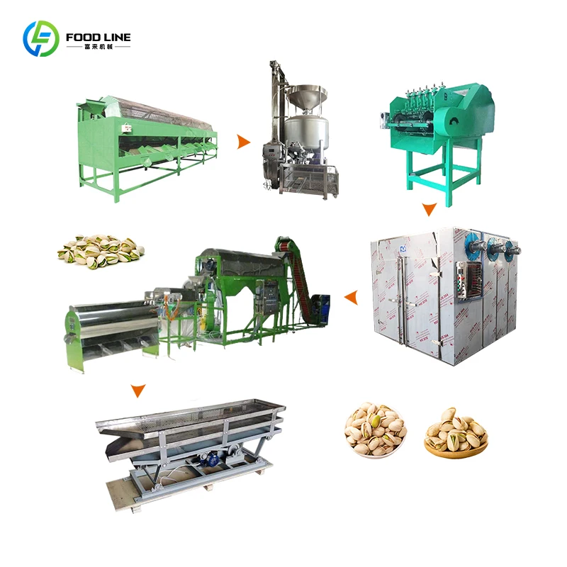 Direct From Manufacturer Food Processing Industry Nut Production Line Large Capacity Nut Processing Production Line