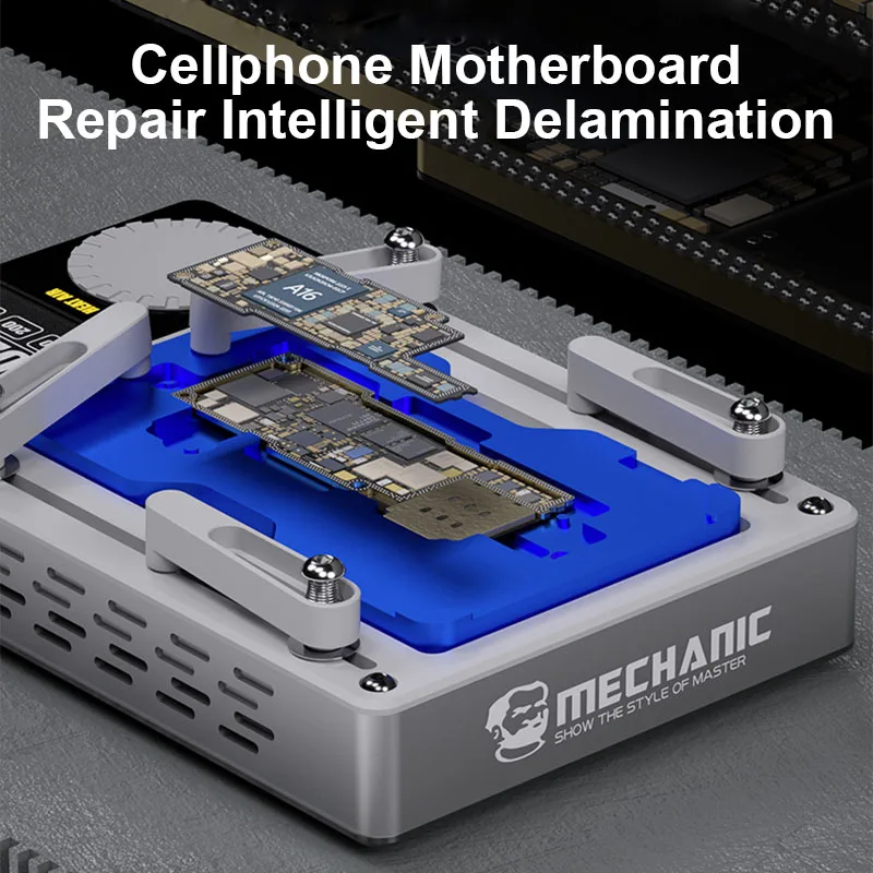 MECHANIC Heat Air Motherboard  Smart DelaminationRepair Desoldering Table for IP X-15Series Degumming Heating Station