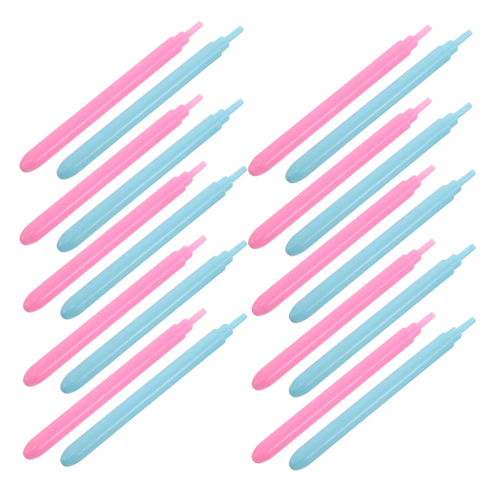 20 Stück Kunststoff-Quilling-Stift, lebendige Farben, ergonomischer Griff, einfaches Curling-Schlitzwerkzeug für DIY-Kartenherstellung, Kunsthandwerksprojekte