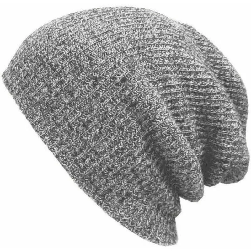 Men Unisex Ski Slouch Beanie Hat Winter Warm Skateboards Beenie Loose Caps New Winter Hats