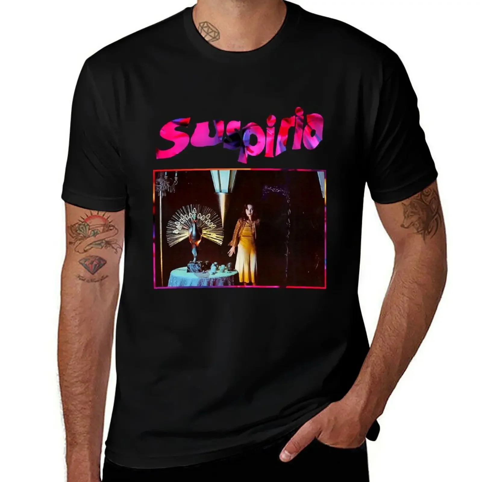 

Suspiria movie T-Shirt cotton graphic tees customs summer clothes mens graphic t-shirts hip hop