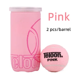 Pink tennis balls, 2 pieces