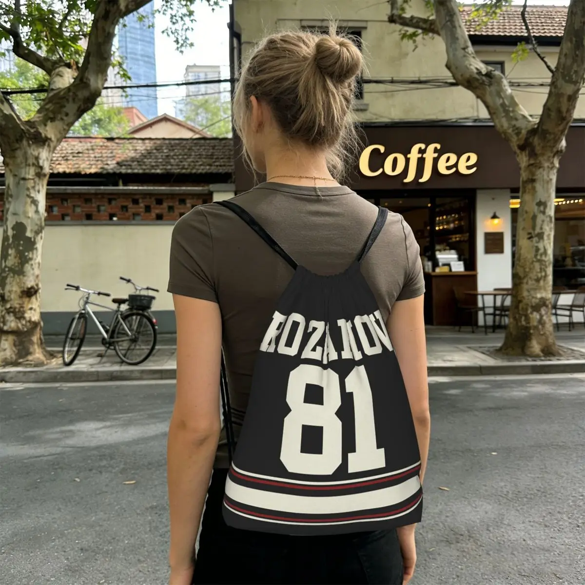 Heated Rivalry Ilya Rozanov Jerrsey Matching Couple Team LGBT Backpacks Drawstring Bags Shoes Bag Book Bags for Travel School