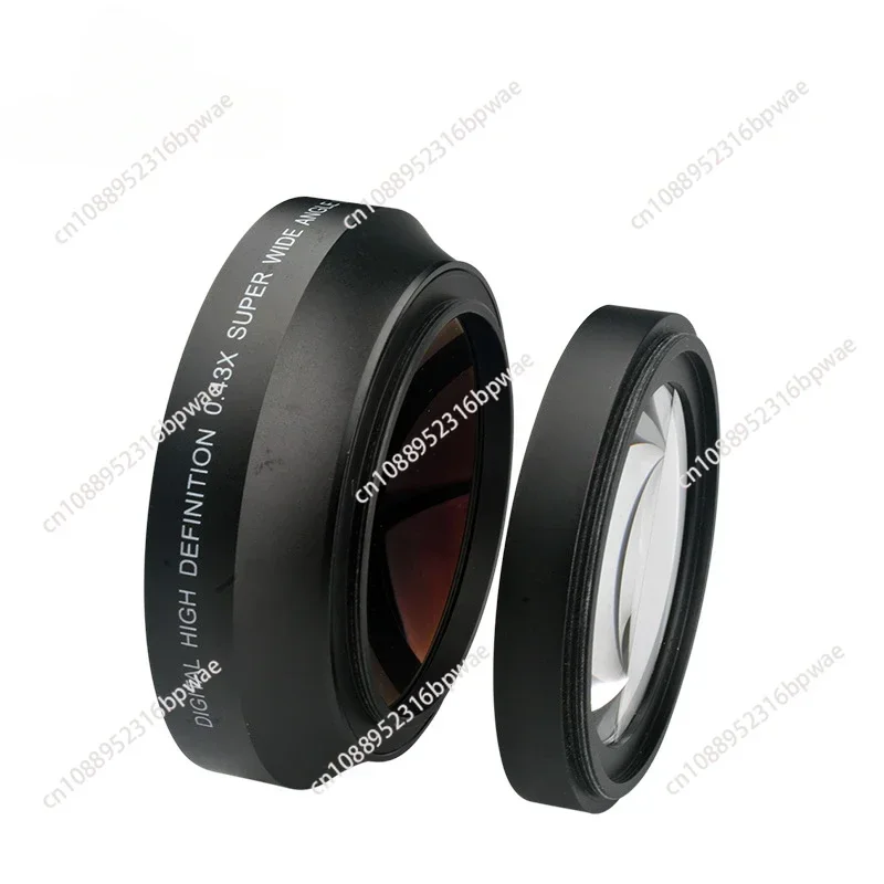 62mm/67mm/72mm 0.45X AF HD Super Wide Angle Lens Extension W/ Ditachable Micro Lens for Extreme Close-Up Shots