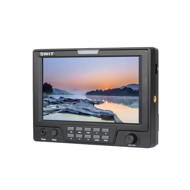 SWIT S-1071H  7inch Broadcast LCD Monitor 2K/3G/HD/SD-SDI, HDMI, CVBS Monitoring