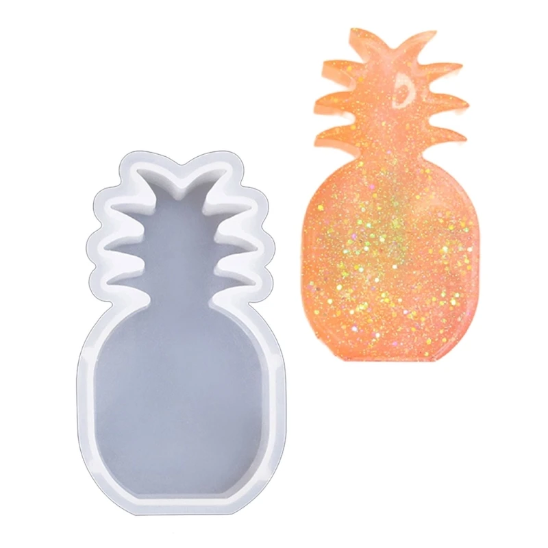 Stampo in resina per frutta Stampi per candele Stampi in silicone per ananas Stampi per dolci fai da te