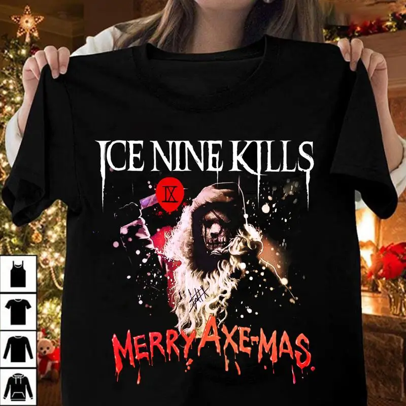 

Rare Merry Xmas Ice Nine Kills Band For Fan All Size S to 5XL T SHIRT BM403