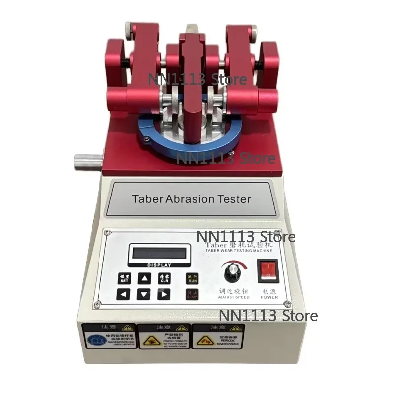 Textile Fabrics Plastic Rubber Taber Abrasion Resistance Abraser Tester