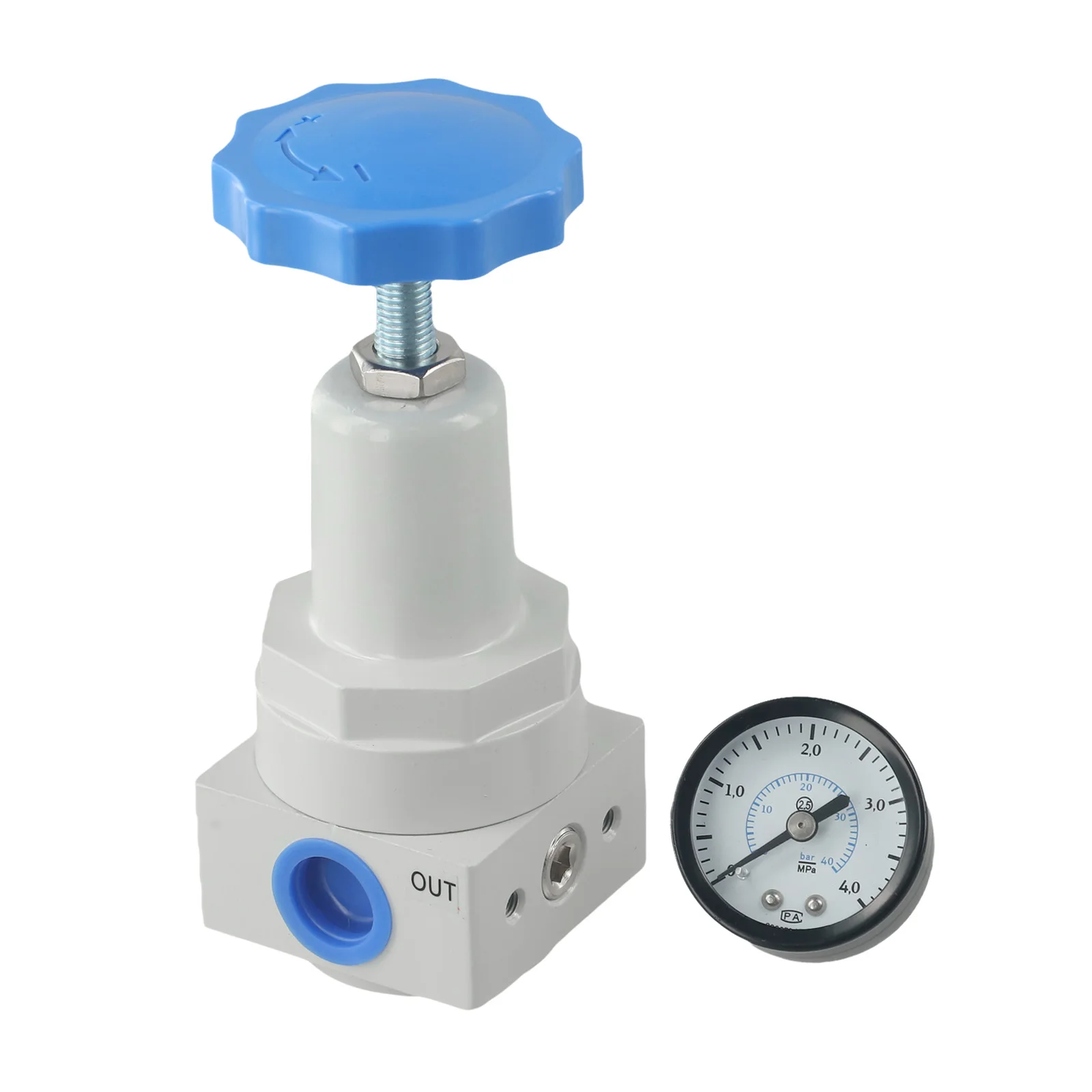 High Pressure Valve Pressure Regulating Valve Pressure Control Rubber Seal Rubber Sealed Pressure Regulator Aluminum Alloy