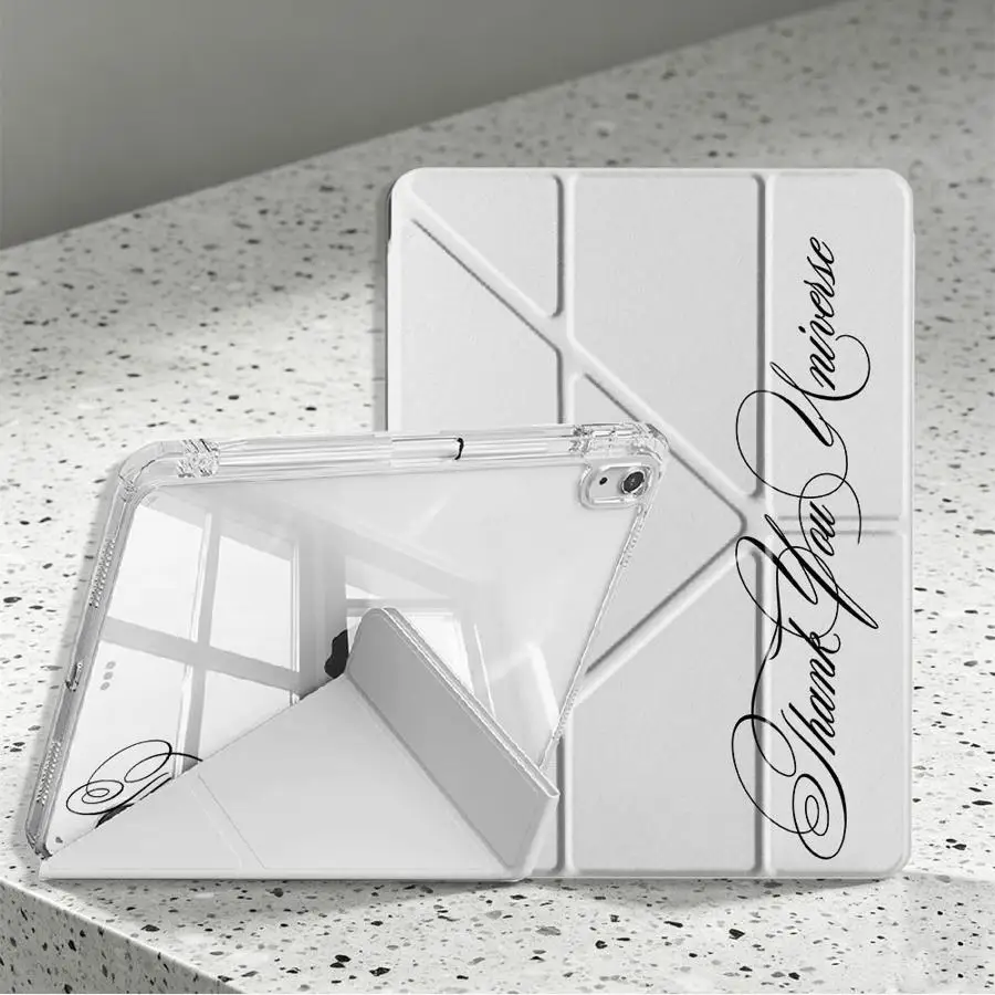 Tablet Case For Samsung Galaxy Tab A8 S9 Plus S8 A11 S7 FE A9 Plus S10 Lite With Pen Slot Cover Personalized Letter Pattern