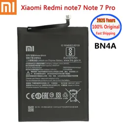 2024 lat 4000mAh BN4A 100% oryginalna bateria do Xiaomi Redmi Note 7 Pro Note7 M1901F7C bateria do telefonu szybka wysyłka