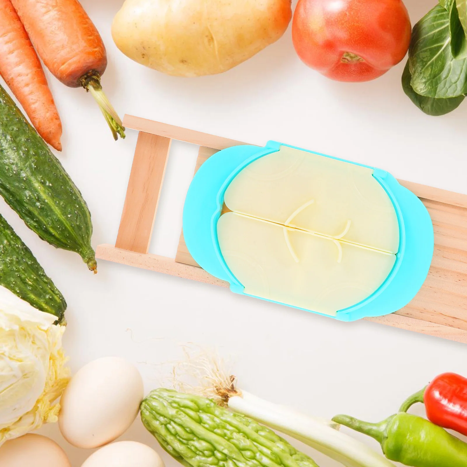 

Vegetable Cutter for Effortless Slicing Potatoes Carrots Cucumbers Multi Purpose Kitchen Slicer Handheld Food Chopper for Home