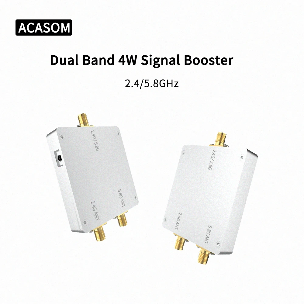 Imagem -05 - Dual Band Drone Extender Booster de Sinal para Dji Phantom Inspire Mini Pro Mavic Air Spark 24 Ghz 58 Ghz