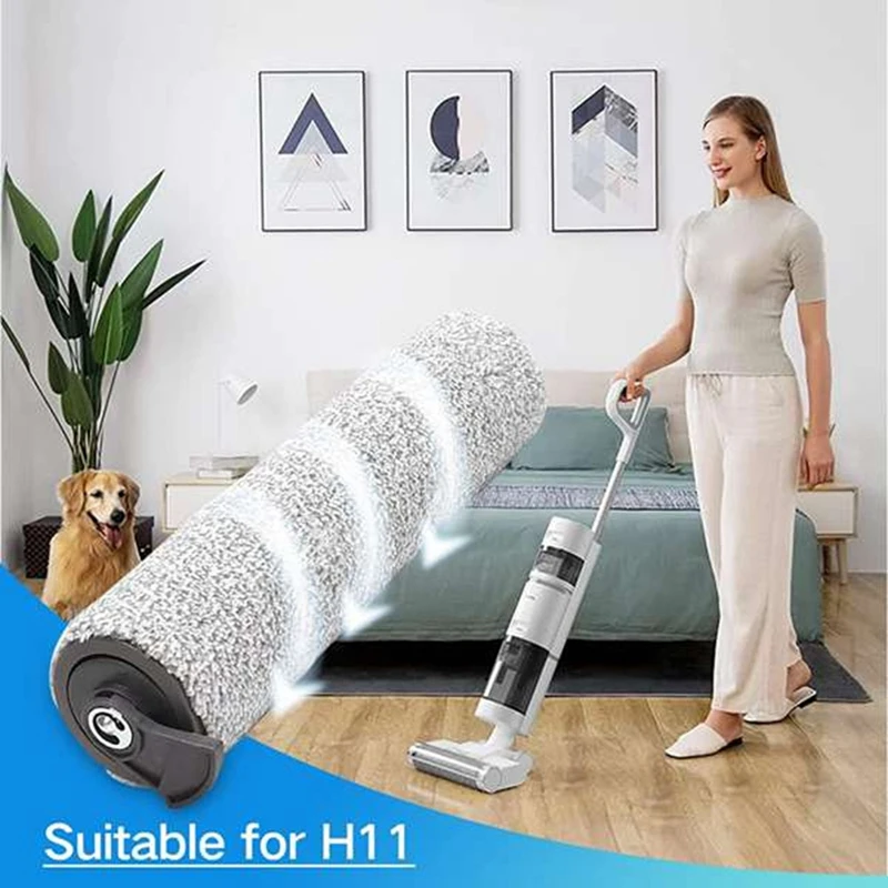 Penggantian sikat rol Filter suku cadang pengganti untuk Dreame H11 H11 MAX Aksesori penyedot debu nirkabel