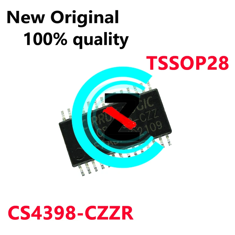 1/PCS New Original CS4398-CZZR CS4398-CZZ TSSOP28 Audio DAC chip In Stock