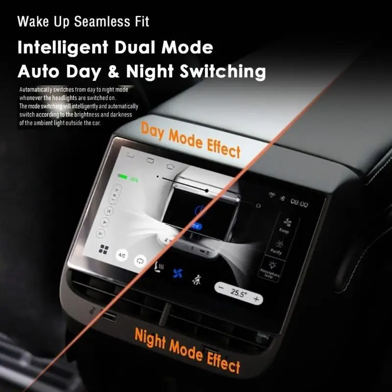 Rear Control Display Entertainment Screen 7In Vehicle IPS- Air Multimedia System